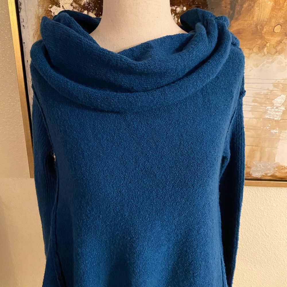 Free People cowl neck / turtleneck long sleeve sweater size XS ~ - Picture 2 of 14